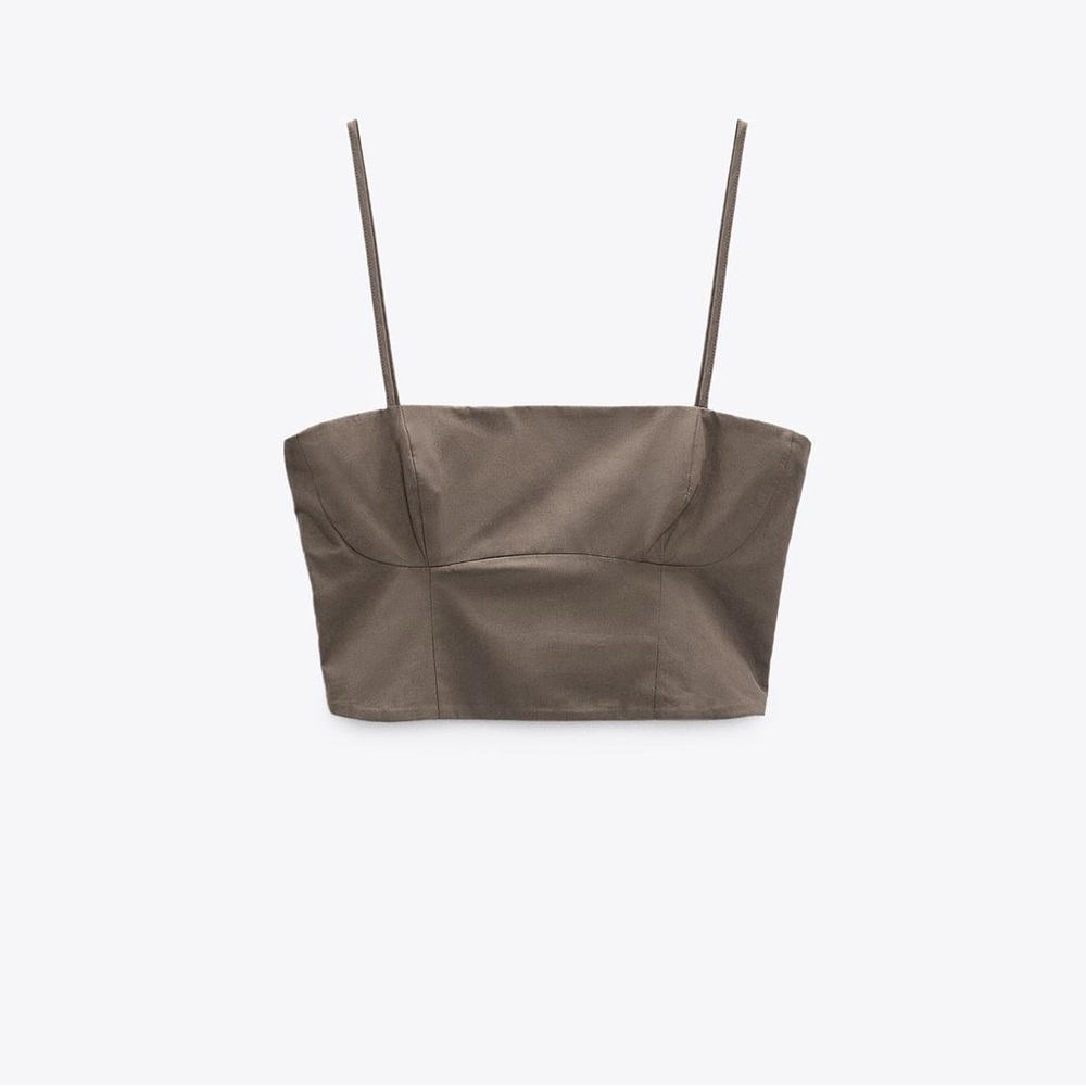 NWT Zara Crop top size S